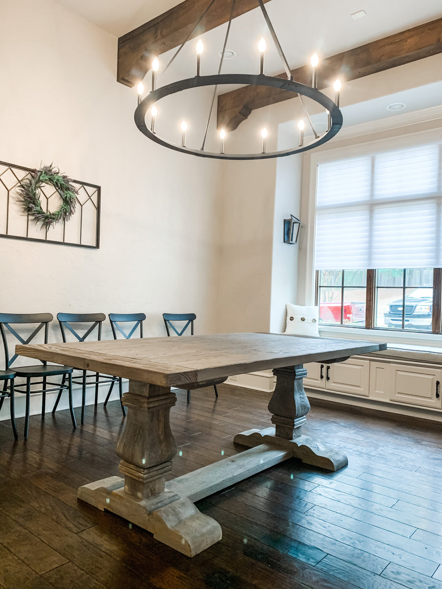 The McAllen Ranch Table Solid Wood Dining Table | Custom Furniture in ...