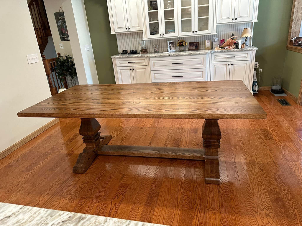The McAllen Ranch Table Solid Wood Dining Table | Custom Furniture in ...